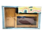 Halls Vintage Wooden BUNK BED Furniture Set for Barbie and Other Dolls 70s # GJ