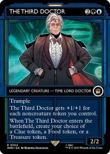 The Third Doctor (Showcase) #554 Universes Beyond: Doctor Who