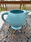 Vintage Fiesta Turquoise Ice Lip Pitcher Water Jug