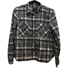 Pendleton Women  s 100 Virgin Wool Plaid Button-Up Shirt Jacket Size Small EUC