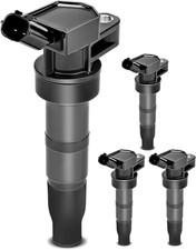 Set of 4 Ignition Coils for 2008-2015 Hyundai Sonata Santa Fe Kia Optima 2.4L