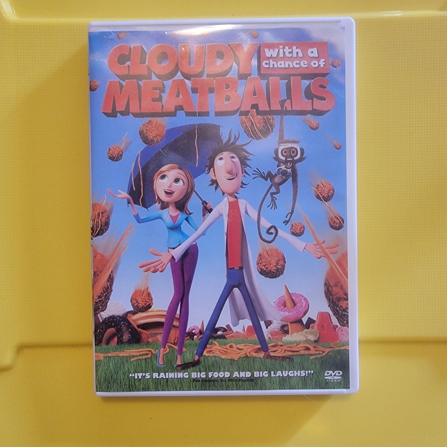 Cloudy with a Chance of Meatballs DVD 2009 Bill Hader Anna Faris PG
