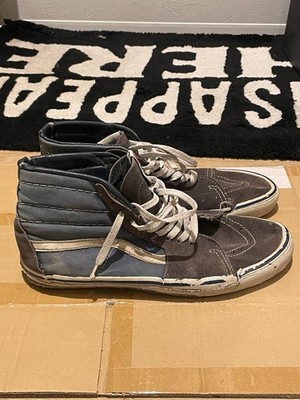 VANS sk8-hi US10 80’s MADE IN USA Men 10.0US Made In Usa 80S Vans Sk8-Hi Vintage Men Sneaker LTD