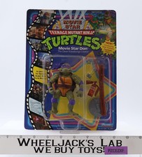 Movie Star Don Teenage Mutant Ninja Turtles TMNT 1991 Playmates MOSC UNPUNCHED