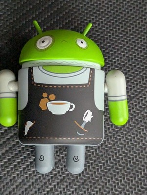 Dead Zebra Android Mini Collectible Figure Barista
