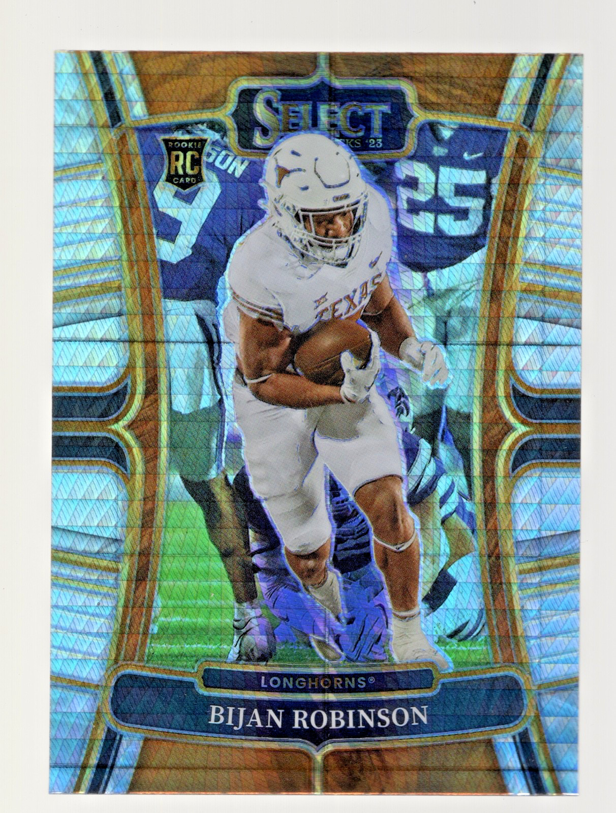 2023 Bijan Robinson Panini Select Draft Picks #9 Hyper Prizm Texas Longhorns