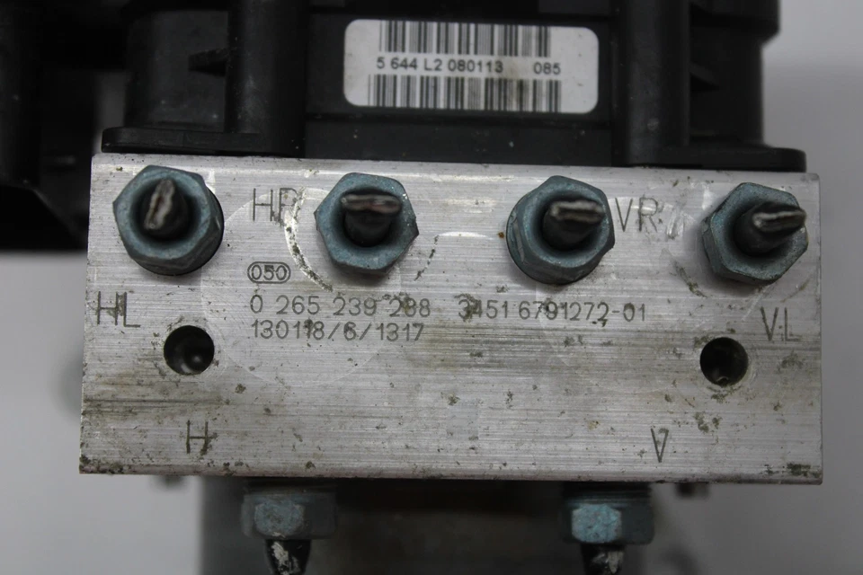 2013 BMW X1 ABS BOMBA DE FREIO ANTIBLOQUEIO 6791272-01 FABRICANTE DE EQUIPAMENTO ORIGINAL 12 13 14 15 - Imagem 2 de 4