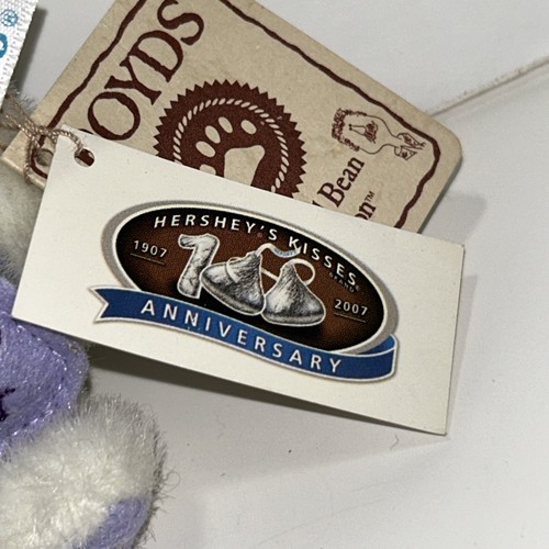 Boyds Bear Mini Hershey’s Happy Easter Kisses coniglietto etichette anniversario Hersheys - Foto 3 di 14