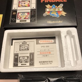 Nintendo Game And Watch Pinball PB-59 Japanese Amazing Collectors Condition NOS