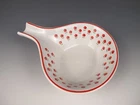 Nelson McCoy Pottery La Red Spoon Rest Dish