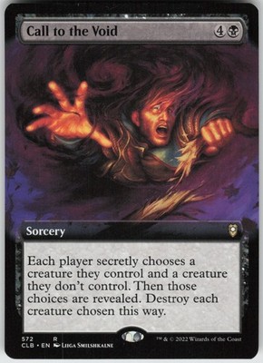 MP-01 Played Call to the Void (Extended Art) 572 Commander Legends: Battle for B