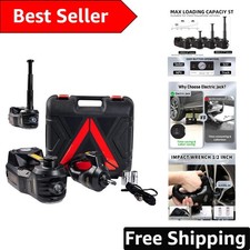 All-in-one 5-ton Electric Car Jack Kit Fast Lift Tire Inflator Solutions