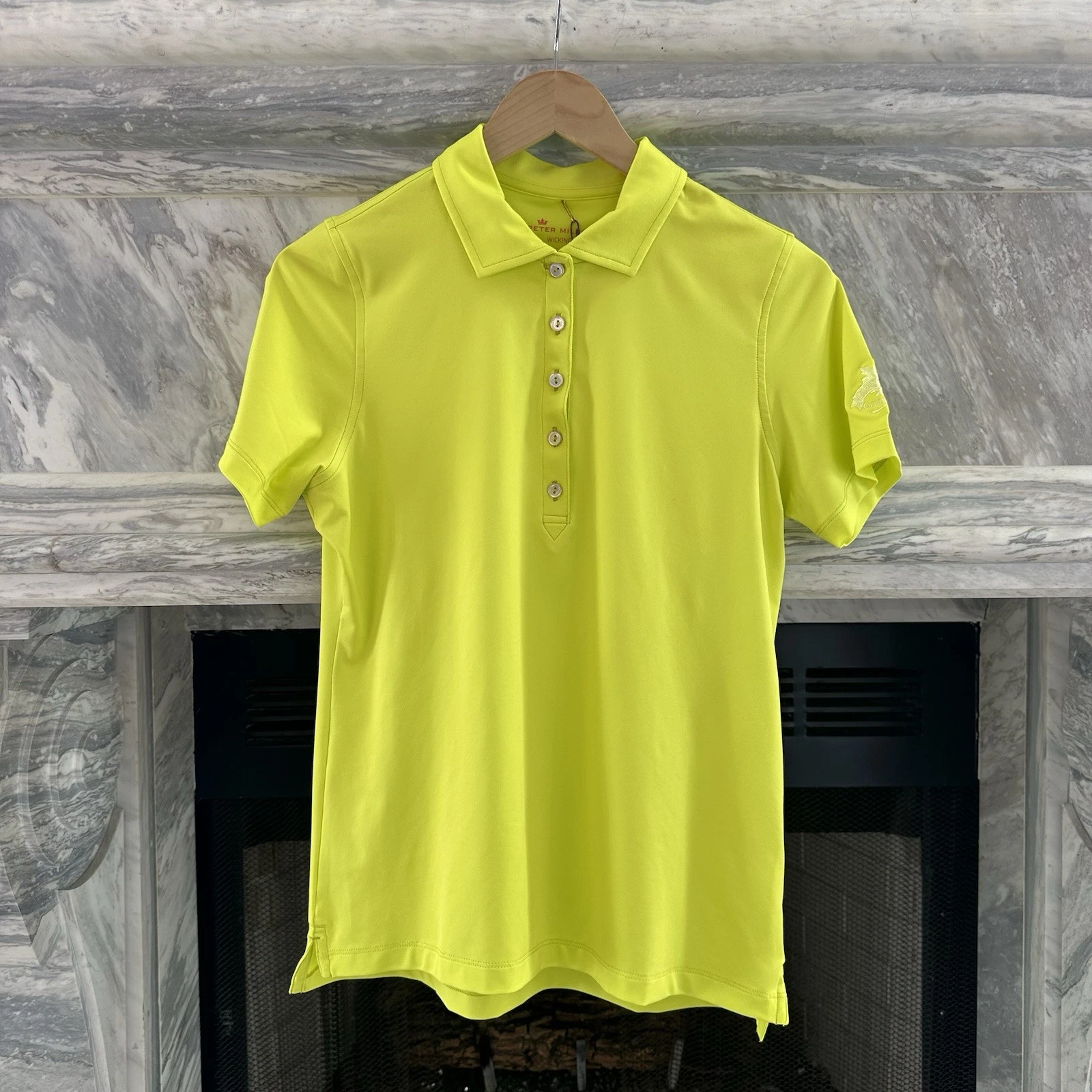 Peter Millar Wicking Sport Golf Polo NWT UPF 50 Sun Protection Top Medium M