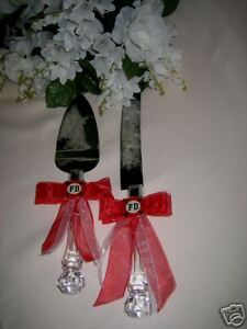  Wedding  Reception Party Fireman  Firefighter  Cake  Knife  