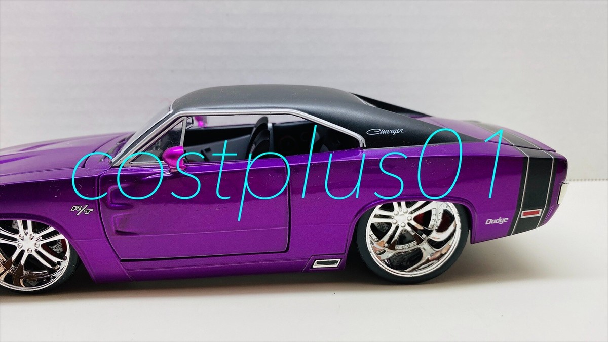 JADA BTM 1970 DODGE CHARGER 1:24 PURPLE ** | eBay
