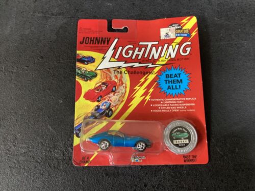 Johnny Lightning The Challengers Custom Mako Hai schwer zu finden metallicblau!!!