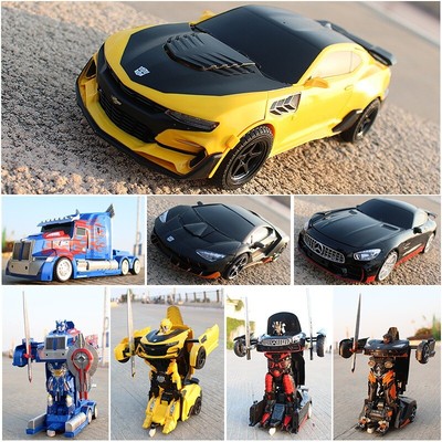 Transformers Optimus Prime Bumblebee remote control car robot