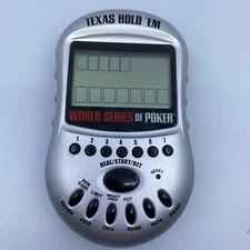 World Series of Poker Texas Hold'Em Electronic Game by Excalibur #399