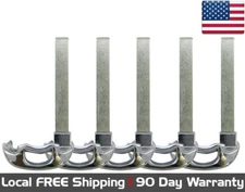 5x New Replacement Key Fob Emergency Insert Keys for Select Chevrolet Vehicles