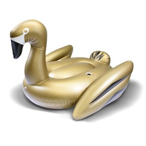GoFloats Giant Voyage Swan Inflatable Swimming Pool Lake Water Float Raft, Gold 815898020296 | eBay