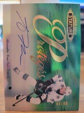 2020-21 Upper Deck Stature Proteges Autographs Green #P47 Alexander True /49