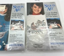 Set 2 Sequin Design Kits Cardinal/Goose