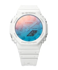 CASIO G-SHOCK GA-2100TL-7AJF Blue Orenge BEACH TIME LAPSE Men's Watch New in BOX