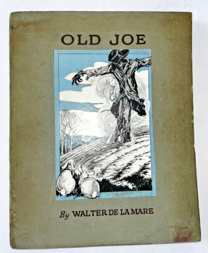"Ancien Livre 1927 (97 ans) "Vieux Joe" par Walter De La Mare 7 1/4" X 6 1/2" - Photo 1 sur 4