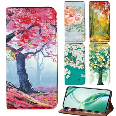 Brieftasche Ledertasche Ständer Hülle - passt Honor 200/Play 60 Plus/X5b/X6b/X60/X7c/X9c