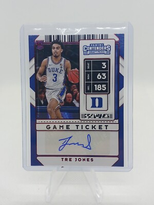 その他 2020 Tre Jones Contenders Auto RC Spurs 2020-21 Panini Contenders Draft Picks Tre Jones RC Auto San