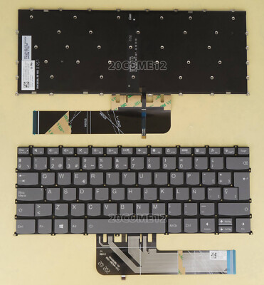 For Lenovo Yoga Slim 7 Pro 14IAP7, 7 Pro 14IAH7 Keyboard Spanish Teclado Backlit