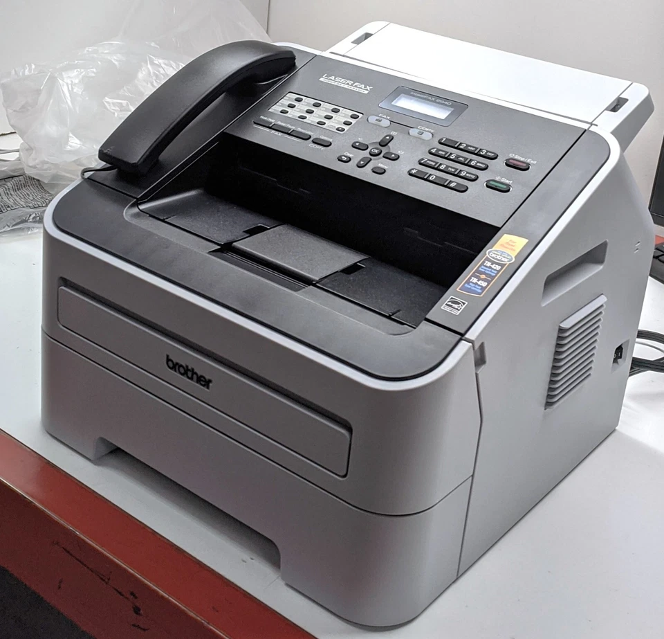 Brother IntelliFax FAX-2940 Laser Fax Machine Printer - Image 2 of 4