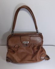 Women's Vintage SALVATORE FERRAGAMO Leather Handbag Original Italy