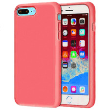 Liquid Silicone Gel Rubber Shockproof Case Cover For iPhone 7/8/SE2/SE3 HOT PINK