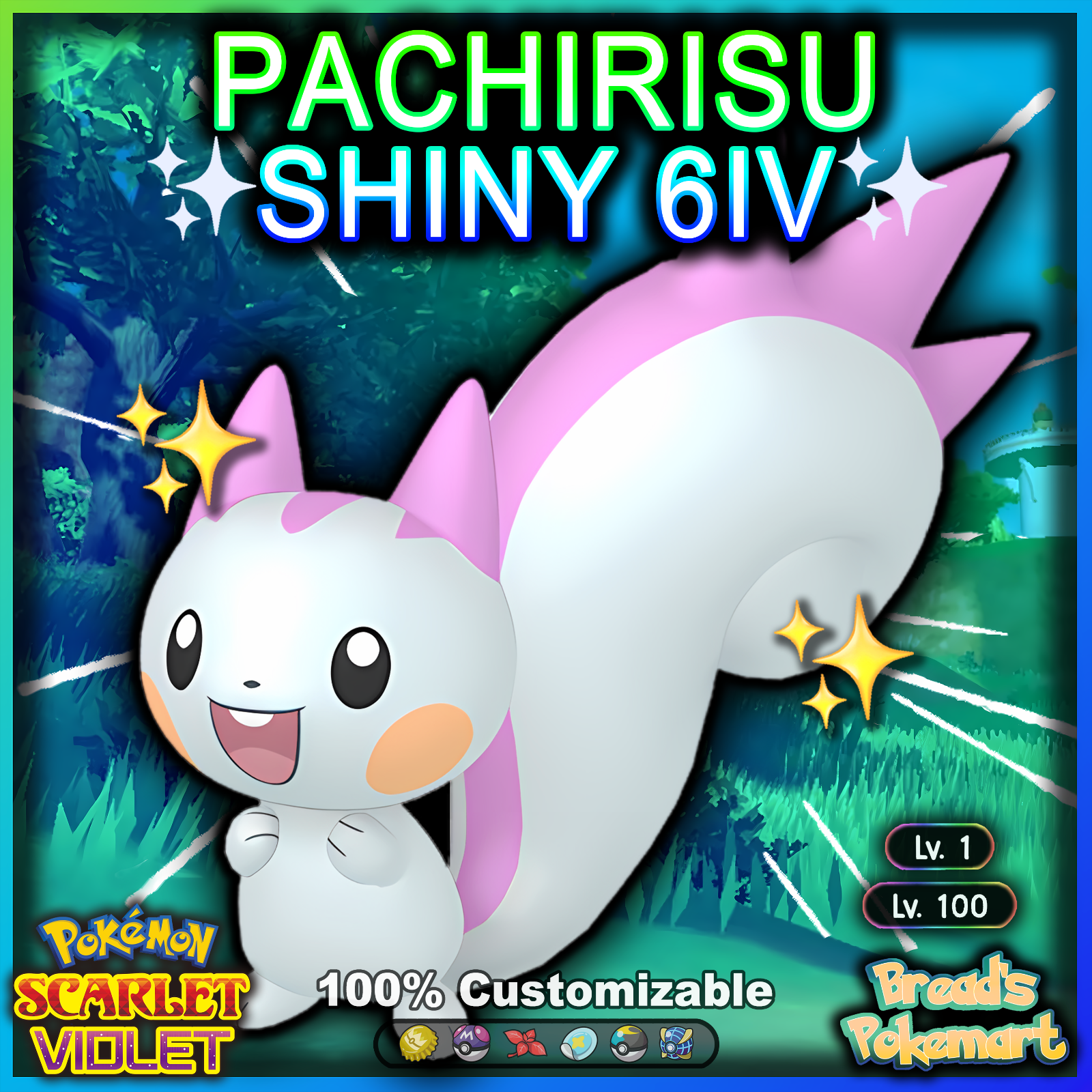 POKEMON SWORD and SHIELD // ✨ULTRA SHINY✨ EVENT MIMIKYU // 6IV Battle Ready!