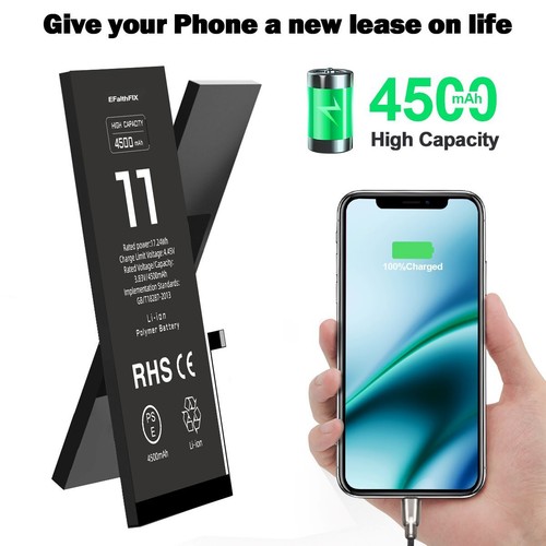 Super bateria do Apple iPhone 11 bateria 4500mAh bateria zapasowa / zestaw wymiany - Zdjęcie 3 z 7