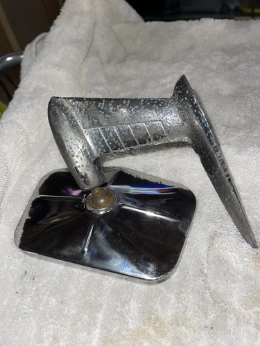 Vintage Side View Mirror 1954 MERCURY Monterey Art Deco RAT ROD for Parts