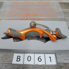 Jean Pierre Lepine Free Ride France Pen -Orange French Ballpoint Rare