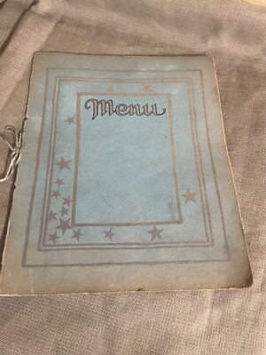 Restaurant L'Aiglon Chicago Vintage Menu very old Teddy Majerus closed 1962
