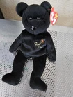 Ty Beanie Baby "The End" Black Plush Vintage Black Bear W/ Tags