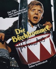 Volker Schlöndorff signed autograph 20x25cm THE TIN DRUM in person autograph COA