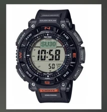 Casio G-Shock PRO TREK Altimeter Thermometer Compass Watch PRG340-1CR New
