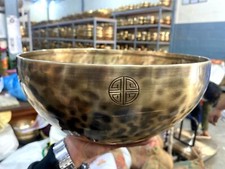 11 Inches Full Moon Sound Healing Singing Bowl - Meditation Singing Bowl -Chakra