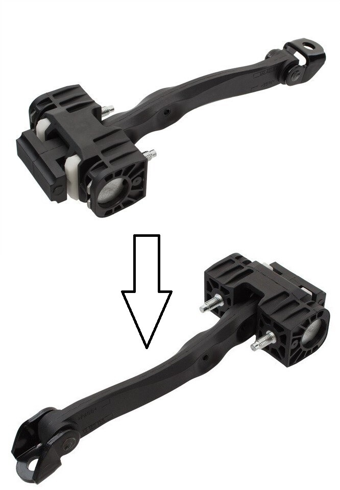 Tirant de porte Opel Astra H mécanique de rechange arrêt de portière avant universel 2004-2012