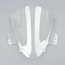 Clear Double Bubble Windshield Shield ABS For Suzuki  GSXR1000 K5 2005-2006