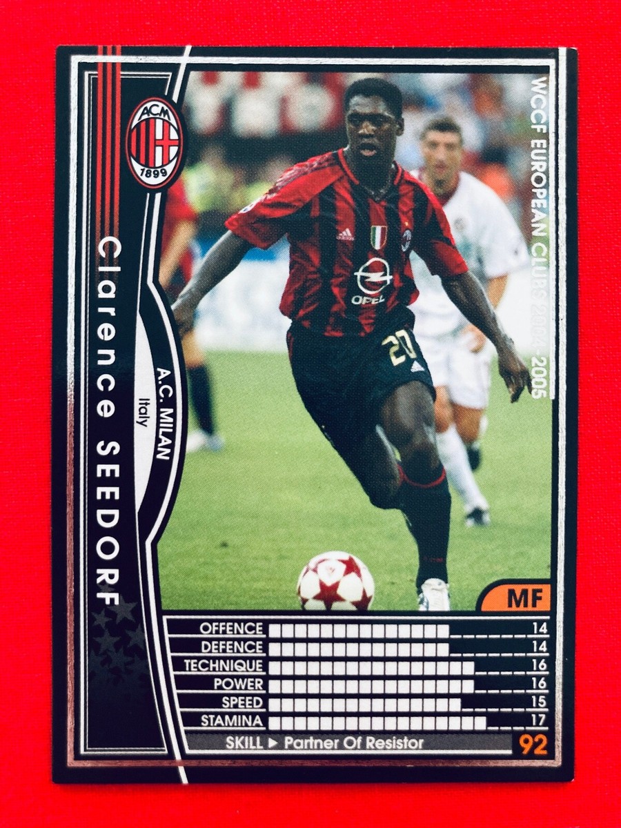 2004-05 Panini WCCF European Clubs AC Milan base card - Pick from