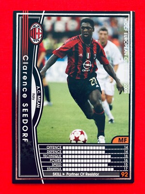 WCCF  2004～2005 2004-05 Panini WCCF European Clubs AC Milan base card - Pick from