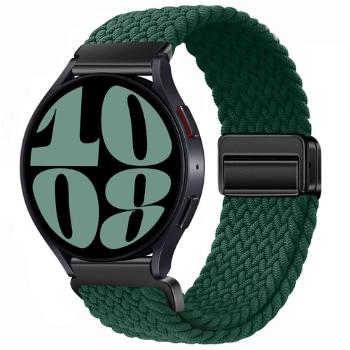 Correa de reloj de pulsera magnética de nailon trenzado de 18 mm 20 mm 22 mm correa de liberación rápida - Imagen 95 de 169