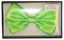 Adult Unisex Elastic Dress Up Tuxedo Lime Green Ugly Halloween Costume Bowtie