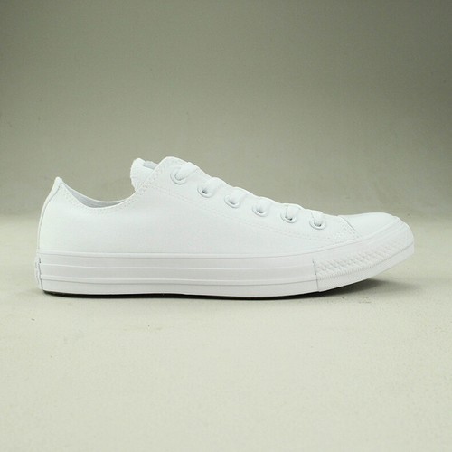 converse white trainers size 4